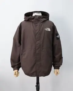 THE NORTH FACE ダークブラウンマウンテンパーカー　ホワイトレーベル