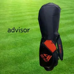 K164 美品！advisor アドバイザー キャディバッグ