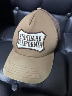 美品 Standard California メッシュキャップ 紺 ネイビー - メルカリ
