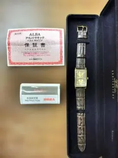 DISNEY ディズニー会35周年記念 ミッキー腕時計 ALBA 服部セイコー