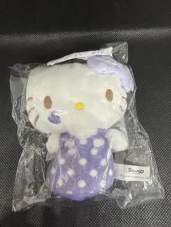 산리오 当たり 쿠지 ハローキティー 指人形パープル