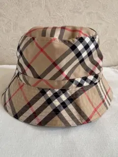 BURBERRY チェック コットン バケットハット Mのサムネイル
