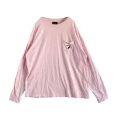 【KANGOL】ワンポイント オーバーサイズ ロンT コットン100% メンズLのサムネイル