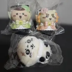 ※　ちいかわ　ソフビフィギュア2種類&ミニぬいぐるみセット
