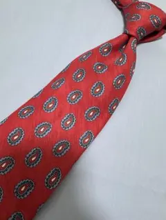 TIE YOUR TIE ペイズリー柄 ネクタイ レッドのサムネイル