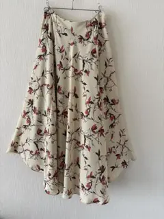 Theory Fluid Flower アシンメトリー　マキシ丈　スカートのサムネイル