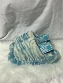⭐️UGG・FLUFF YEAH SLIDEサンダル【ゼブラ】のサムネイル