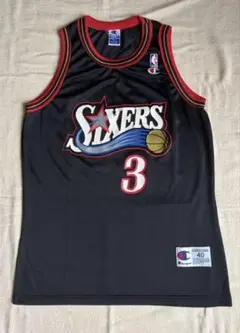 76ers アレン・アイバーソン オーセンティックジャージ 1997-98 刺繍