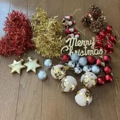 クリスマス　オーナメント　飾り　レトロ