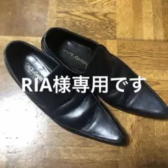 Dolce & Gabbana ネイビー革靴　正規品　サイズ 5 1/2のサムネイル
