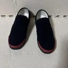 マークジェイコブス スリッポン 黒/赤