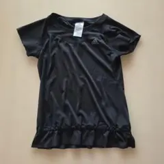 値下げ交渉OK！　adidas レディース 半袖Tシャツ ブラック Mサイズのサムネイル