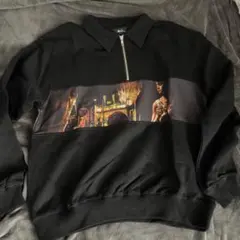 ポ*党様 FTS ハーフジップスウェット