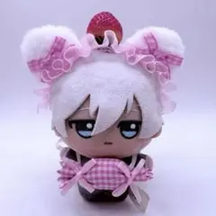 ヘッドドレス ぬい服 ちびぐるみ にじぱぺ にじぱぺっと ピンク いちご