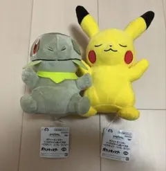 ポケモン くつろぎタイム ぬいぐるみ ピカチュウ キバゴ