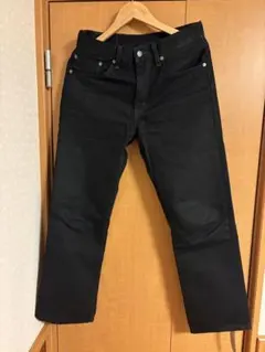 リーバイス516 ブラックデニム　W31 L32