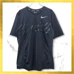 NIKE DRI-FIT ランニングTシャツ 黒 S スポーツウェア