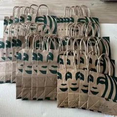 【美品】スタバショッパーまとめ売り　ショッパー 紙袋 手さげ ショップ