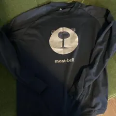 mont-bell クマデザイン 長袖カットソー 140