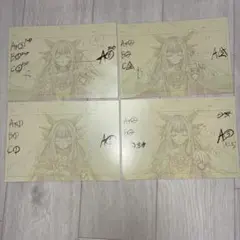 原神 フェス Fes 2026 フィルム風チケット カード コロンビーナ 少女