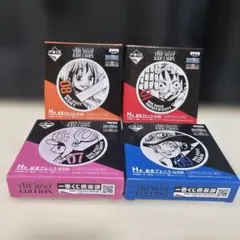 ONE PIECE THE BEST EDITION 記念プレート4枚セット