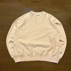 champion reverse weave XXL 青単タグ 目無し ピンク
