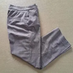 BEAMSビームス　チェックスラックスパンツ