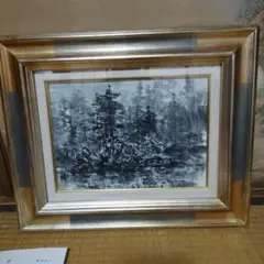 作者不詳 油彩画 厚塗り インパスト技法 額装 - メルカリ