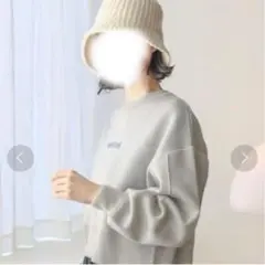 niko and... ニコアンド　ニット　バケット　ハット　ホワイト　白