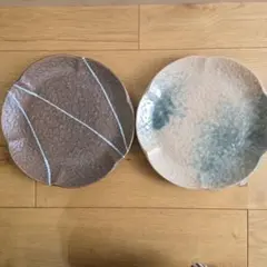 和食器 皿 2枚セット 陶器 輪花皿のサムネイル