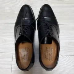 美品✨ジャランスリワヤ 98321 ストレートチップ UK7.5 黒 本革 - メルカリ