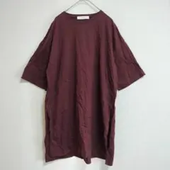 URBANRESEARCH ビッグシルエット Tシャツ ブラウン 半袖