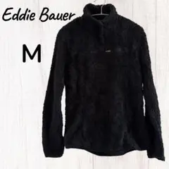 Eddie Bauerフリース Mサイズ ブラック エディーバウアー 黒