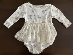 バースデイ　ロンパース　フリル　cottoli 80センチ