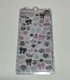 ボンボンドロップシール ふわふわドロップシール しろくろ 正規品