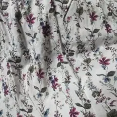 HEARTMARKET ボタニカル柄シャツワンピース 花柄シャツワンピース