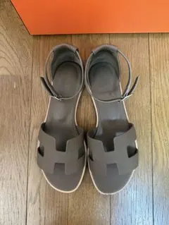 HERMES エルメス サントリーニ サンダル　36.5のサムネイル