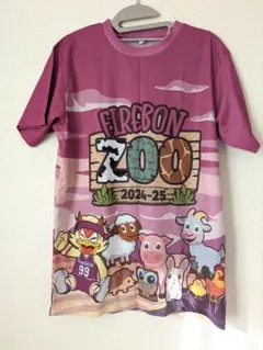 匿名配送【福島ファイヤーボンズ】ボンズくん柄Tシャツ 応援グッズ 未着用Mサイズ