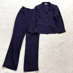 グローバレーイ【S~M相当】青紫 セットアップ ジャケット スラックス 春夏