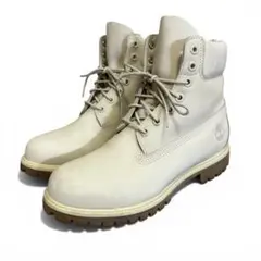 【完売モデル】ティンバーランド■6インチプレミアムブーツ■オフホワイト★26cm