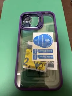 BRACKET iPhone17用ケース パープル