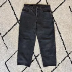 リーバイス 550 先染め ブラックデニム 34×30 levi's