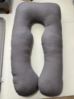 ハグモッチ 正規品 抱き枕 コットングレー 補充わた付き 妊婦　マタニティ