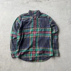 00s GAP mulch color check BD shirt