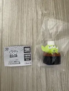 ガチャ　トイストーリー30周年 エイリアン/寿司シェフ　フィギュアコレクション2