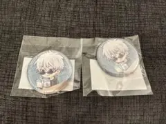 五条悟　まるくじ読書　缶バッジ2点セット