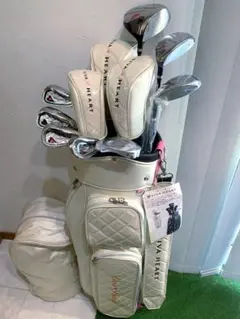 ほぼ新品未使用　ビバハート　レディースゴルフクラブ セット　可愛く優しい