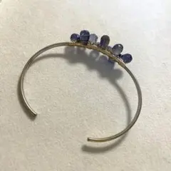 天然石　ブレスレット　バングル