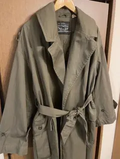 Levi Strauss & Co★トレンチコートLサイズカーキ モスグリーン