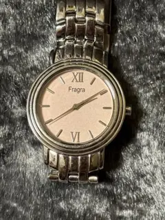Fragra ピンク文字盤 腕時計